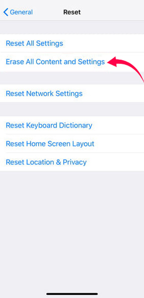 How to factory-reset an iPhone: Erase all Content and Settings